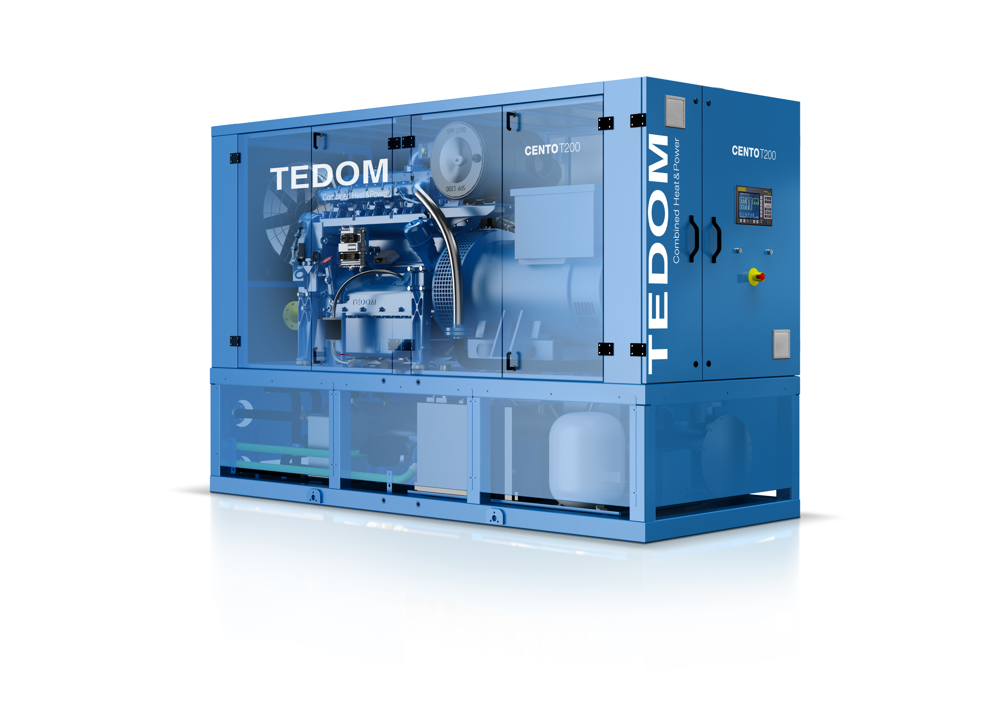 Фотография для Когенерационная установка TEDOM Cento T180 (КГУ) 
